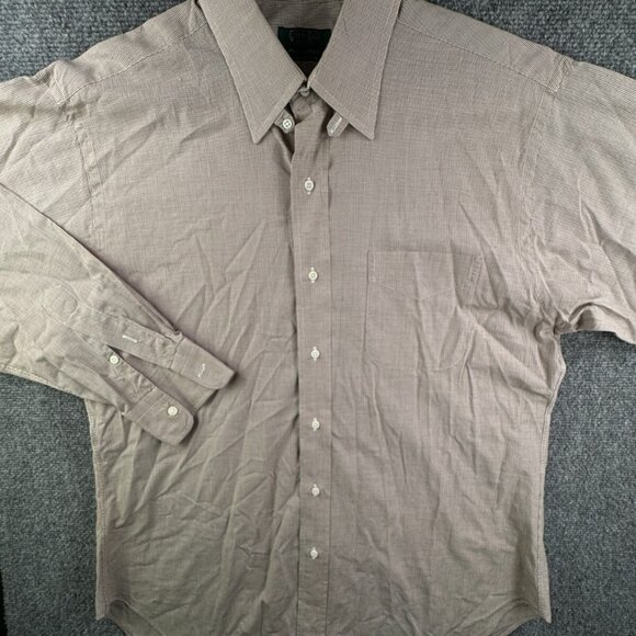 Gitman Bros Stanley Welch Clothiers Button Up Long Sleeve Cotton 15.5 32 USA - Picture 2 of 13
